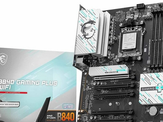 MSI AMD B840 Gaming Plus WiFi AM5 DDR5 emaplaat
