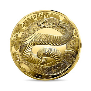 France Year of the snake 50€ 1/4oz Gold Coin (1 foto / 7)