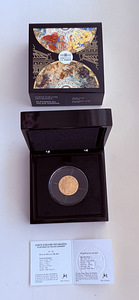 France Ceilings of the Palais Garnier 50€ 1/4oz Gold Coin (6 foto / 7)