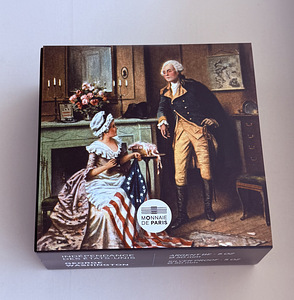 France George Washington Bust 50€ Silver 5 Oz coin (3 foto / 8)