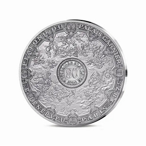 France Ceilings of the Palais Garnier 50€ 5oz Silver Coin (1 foto / 8)