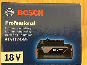 BOSCH АККУМУЛЯТОР 4,0Ah (2 фото из 4)