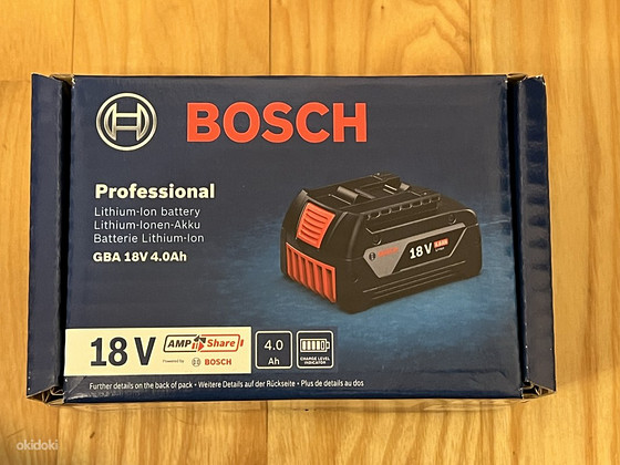BOSCH АККУМУЛЯТОР 4,0Ah