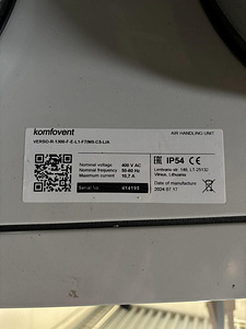 Komfovent VERSO R 1300 L1 (2 foto / 2)
