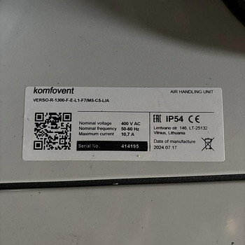 Komfovent VERSO R 1300 L1