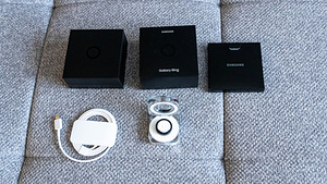 Samsung Galaxy Ring nutisõrmus, suurus 12, musta värvi (1 foto / 4)