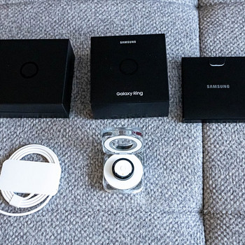 Samsung Galaxy Ring nutisõrmus, suurus 12, musta värvi