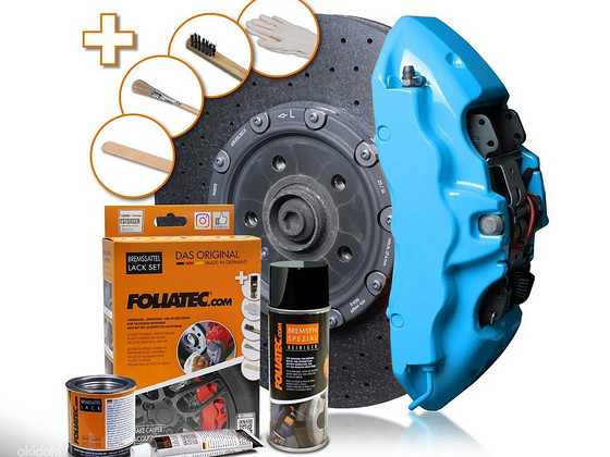 FOLIATEC 2178 Pidurisadula Läikiv värv Sky Blue
