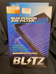 BLITZ Sport сухой воздушный фильтр ST-52B/59570, LEXUS, TOYO (3 фото из 4)
