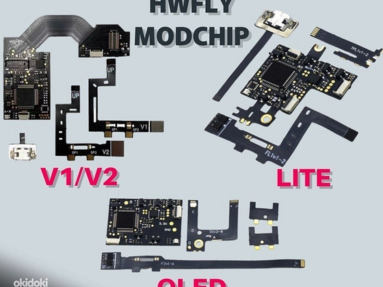Nintendo Switch/Lite/OLED modkiibi paigaldamine