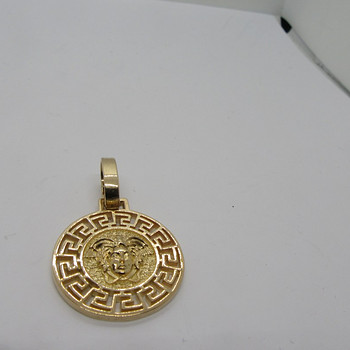 Новый золотой медальон в стиле Versace 10,98 г.