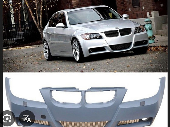 M bumper e90/91