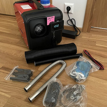 Diiselpuhur 8kw 12/24/220v adapter kaasas