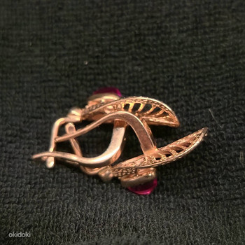 Золотые серьги 585 проба (№L1460)