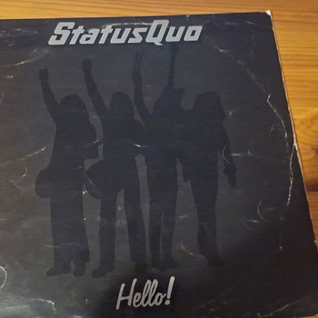 Status Quo Hello! Первый пресс винил оригинал!