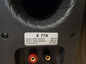Напольныеколонки Jamo E770 HiFi. (5 фото из 5)