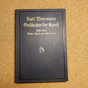 "Geschichte der Kunst" by Karl Woermann vol 1.3.5.6 (2 foto / 7)