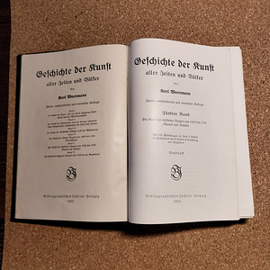 "Geschichte der Kunst" by Karl Woermann vol 1.3.5.6 (3 foto / 7)