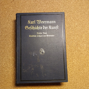 "Geschichte der Kunst" by Karl Woermann vol 1.3.5.6 (7 foto / 7)