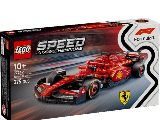 LEGO Speed Champions Ferrari SF-24 F1® võidusõiduauto 77242
