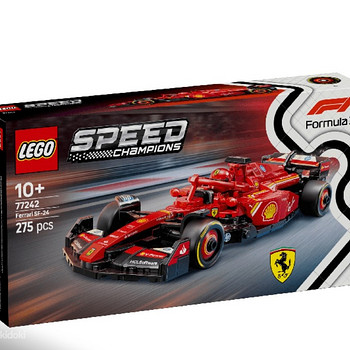 LEGO Speed Champions Ferrari SF-24 F1® võidusõiduauto 77242
