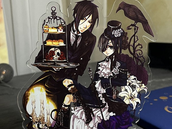 Пластиковая фигурк Black Butler.