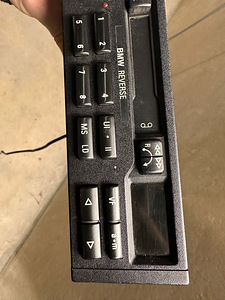 BMW REVERSE makk mängija + AUX E34 E32 E28 E23 E36 E24 E31 (9 foto / 9)
