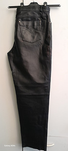 Кожаные брюки р.54/W38-40/L33 (2 фото из 2)