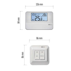 Ruumi programmeeritav traadita OpenTherm termostaat P5616OT (6 foto / 9)