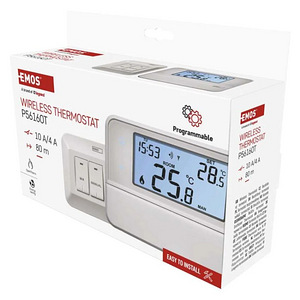 Ruumi programmeeritav traadita OpenTherm termostaat P5616OT (8 foto / 9)