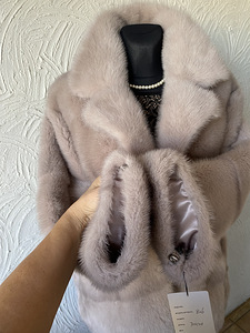 Норковая шуба, норковая куртка, норка полушубок m-l-xl (6 фото из 10)