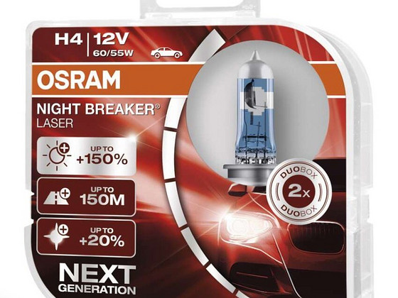 Autopirn Osram Lazer Night Breaker H4 55/60w 2tk.