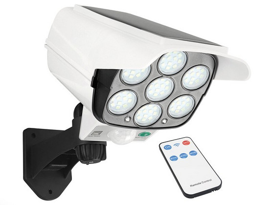 Led valgusti Sono, päikesepaneeliga, 5w, liikumisandur, pult