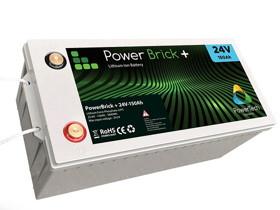 LiFePO4 aku PowerBrick+ 24V/150Ah