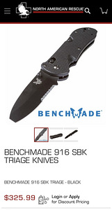 BENCHMADE 916 SBK (4 фото из 4)