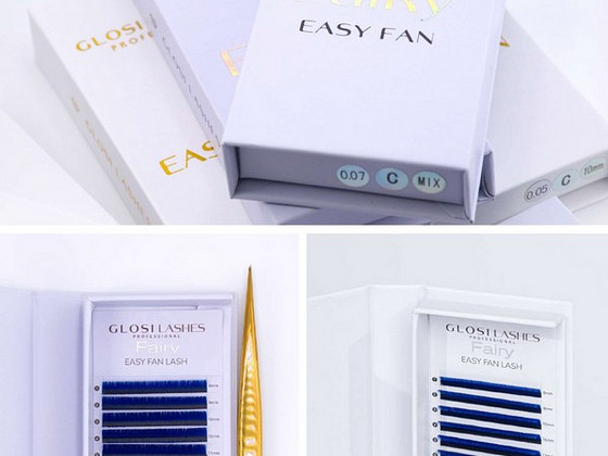 Premium ripsmed Easy Fan professionaalseks pikenduseks