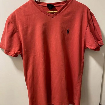 Polo Ralph Laureni meeste T-särk, punane, suurus S.