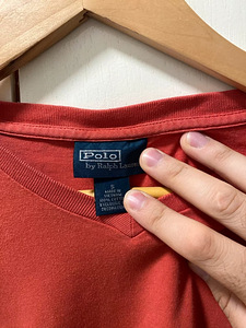 Polo Ralph Laureni meeste T-särk, punane, suurus S. (2 foto / 3)