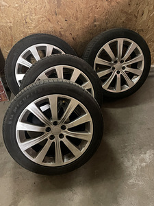 Originaalsed Subaru Impreza R17 veljed, heade rehvidega (1 foto / 5)