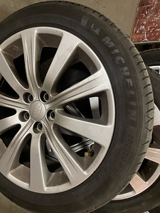 Originaalsed Subaru Impreza R17 veljed, heade rehvidega (3 foto / 5)