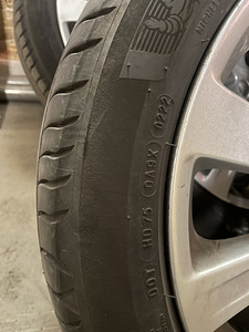 Originaalsed Subaru Impreza R17 veljed, heade rehvidega (4 foto / 5)