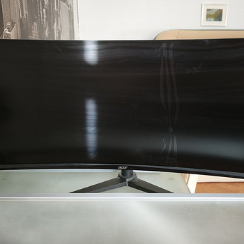 Acer ED340CU 34" ultrawide monitor – paneel katki, varuosade