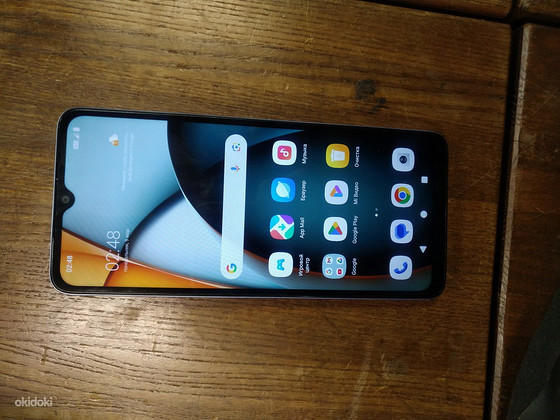 Redmi a3 64 gb + sd card 128 gb + laadija
