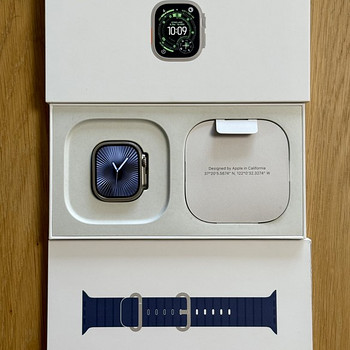 Apple Watch Ultra 3 49mm Natural Ti AB Ocean Band, как новый