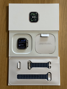Apple Watch Ultra 3 49mm Natural Ti AB Ocean Band, как новый (4 фото из 9)
