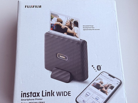 Fujifilm Instax Link Wide , Mocha Gray