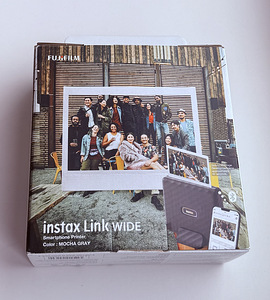 Fujifilm Instax Link Wide , Mocha Gray (2 фото из 4)