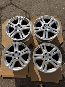 17" оригинальные диски Mercedes-Benz 5x112 (6 фото из 9)