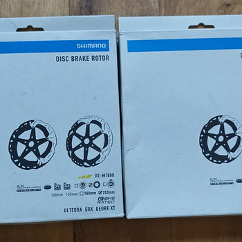 Shimano XT RT-MT800 Center-Lock 180mm 203mm pidurikettad 2tk