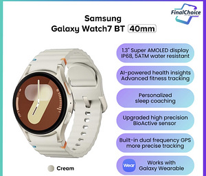 Продается Samsung Galaxy Watch 7, 40 мм (цвет: Cream) (1 фото из 5)